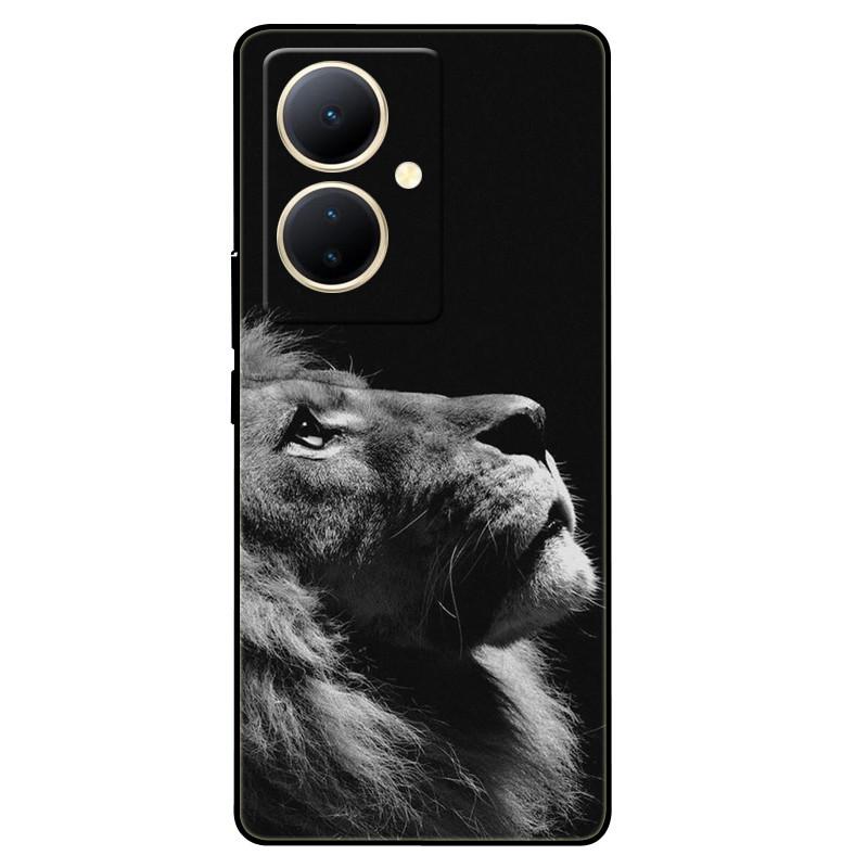 For Vivo V29 Lite 5G Case Global TPU Silicone Wolf Lions Phone Shell For VIVO V29 LITE 6.78 Funda On V29Lite Cat Animals Covers