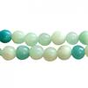 Strand of 85 Round Beads 4mm 4 Mm In Green Amazonite