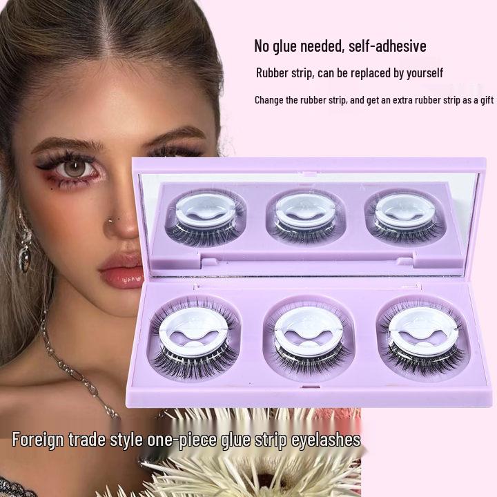 

Natural Dense Curled Strip Eyelashes