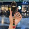 For BYD Equation Leopard 5 8 Titanium 3 7 Carbon Fiber Texture Zinc Alloy Car Key Case Car Keychain Shell Interior Accessories
