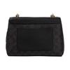 Coach Tammie 26 Classic Fashion Monogram Color Block Pebble Leather Shoulder Crossbody Bag Medium Women Bags Dark-Brown Black C6784-IMAA8