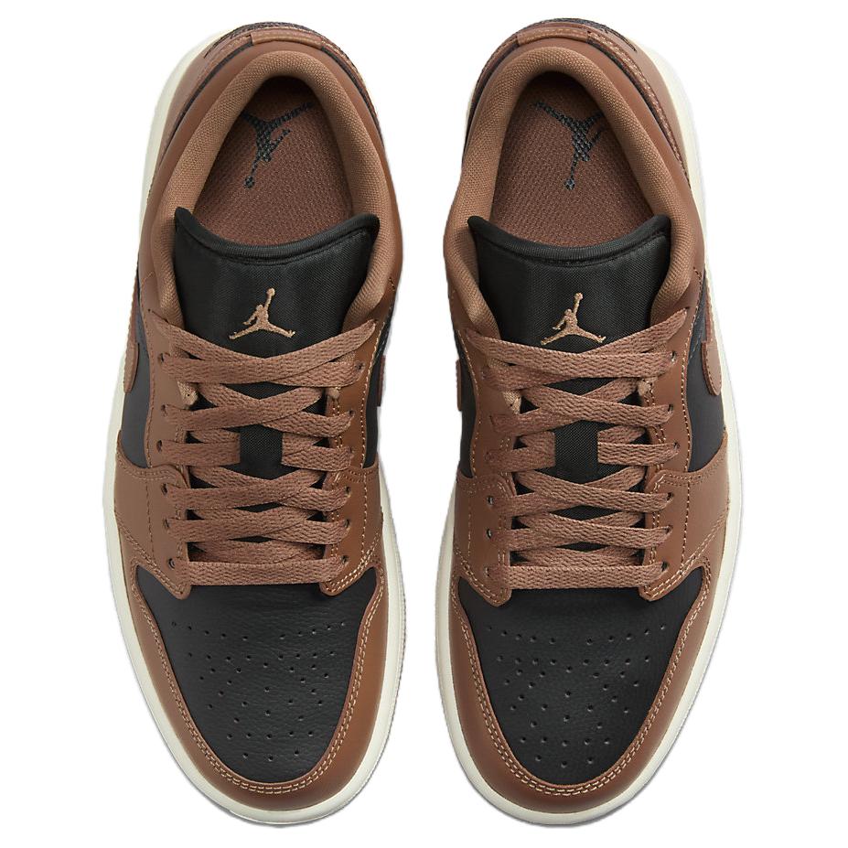 Dámské tenisky Air Jordan 1 Low Archaeo Brown Černé Plachetnicové DC0774-021