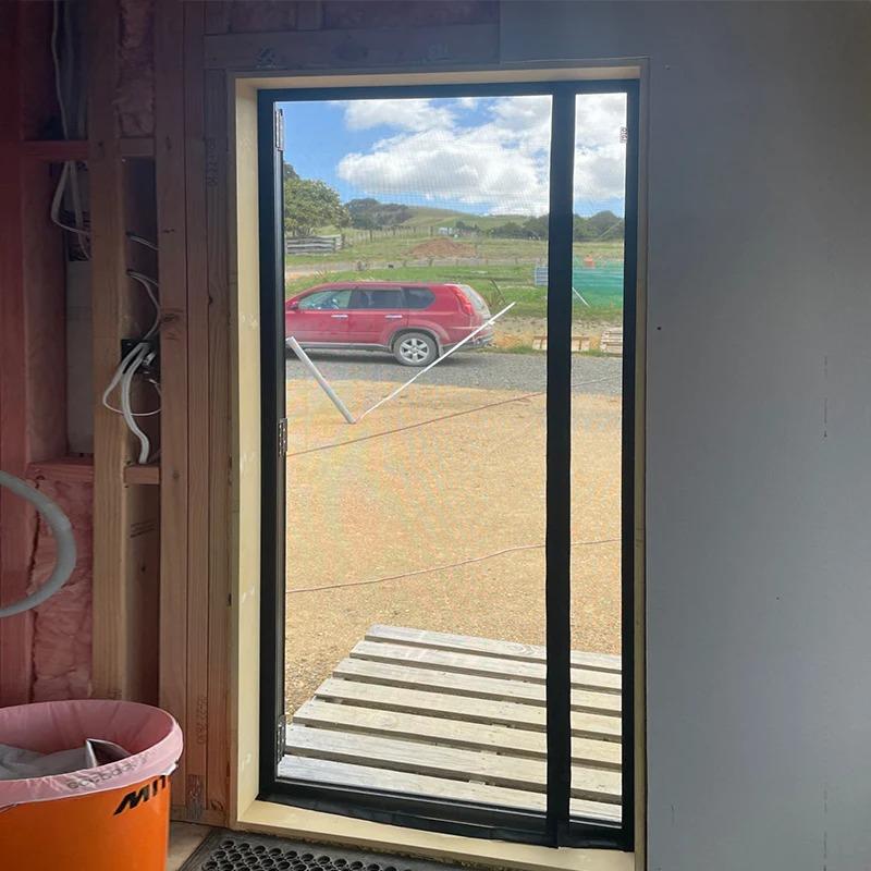 Magnetic Door Screen,Black Side Door Magnetic Mosquito Net,Insect Proof Flight,Summer and Kitchen Indoor Invisible Net