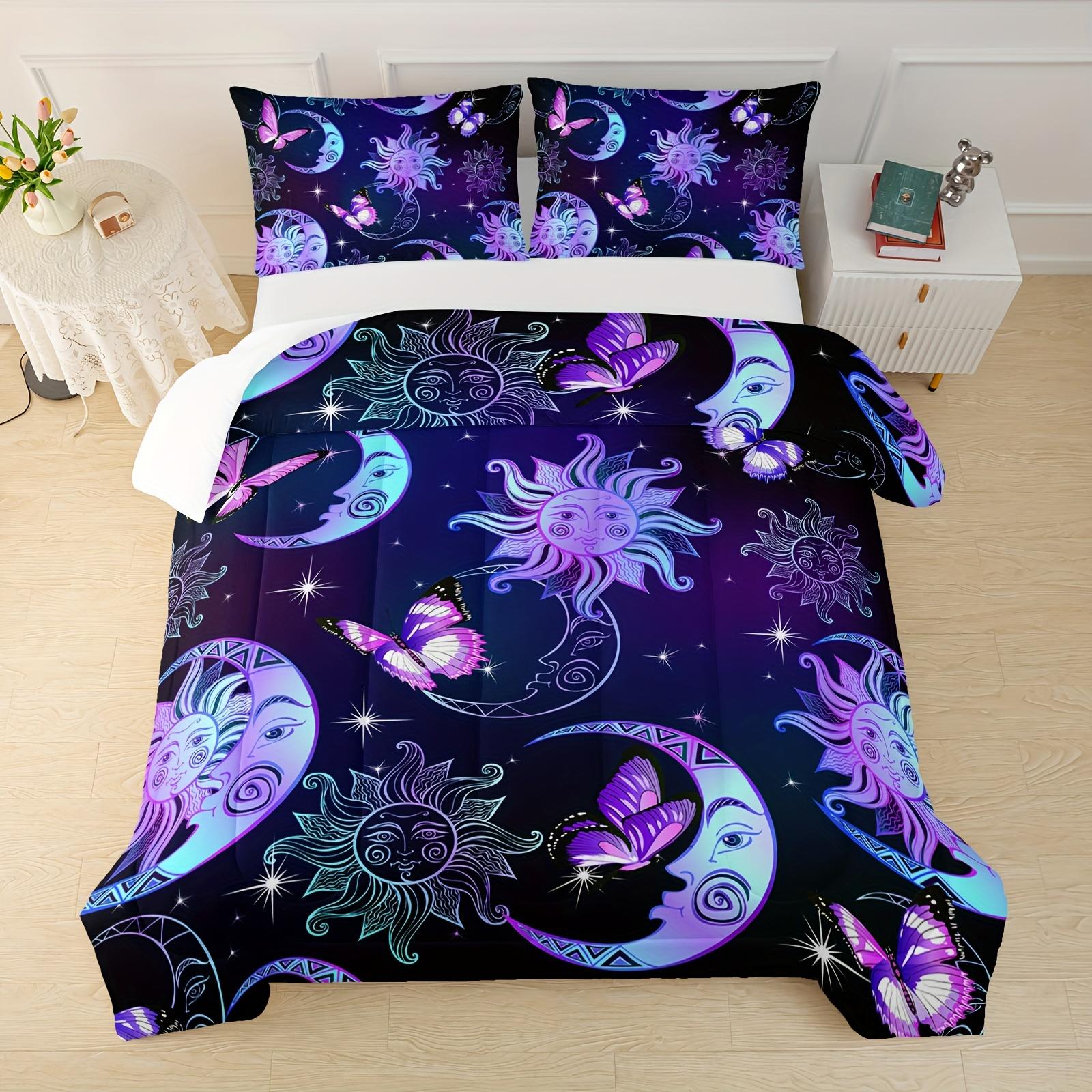 

Sun And Moon Bedding Set 3D Printed Duvet Cover Set Single Twin Double Size Bedroom Decor Duvet Cover Set Birthday Gift For Kids Eu Single 135x200cm