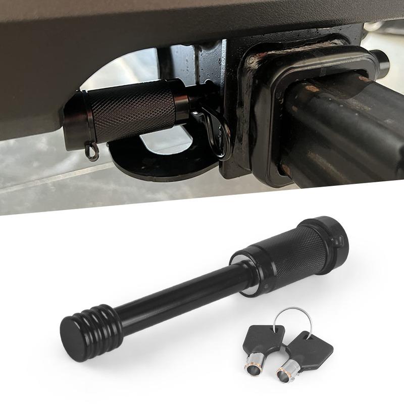 Trailer Hitch Lock 5/8 Inch Carbon Steel Towing Hitch Receiver Lock Anti-Theft Waterproof Hitch Receiver Pin Lock for Truck Car