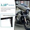 Harley Touring Glide Black Front Bumper Anti-Collision Guard 09-23