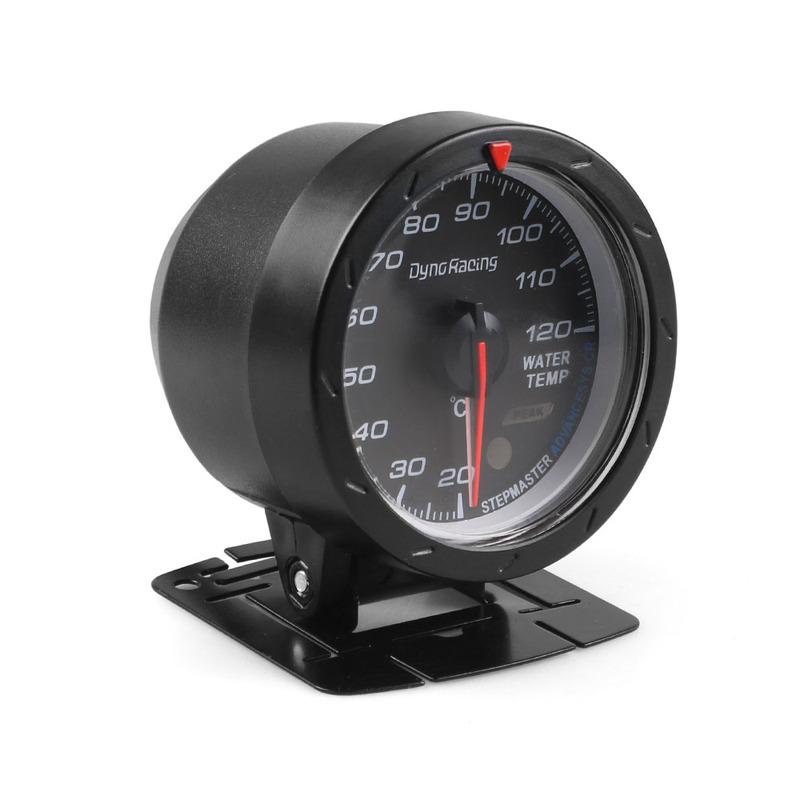 Dynoracing 60MM Indicatore della temperatura dell'acqua per auto 20-120 Celsius con adattatore sensore temperatura acqua per tubo comune 1/8NPT