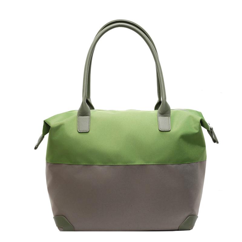 

Контрастная цветная дорожная сумка, большая вместимость, портативная сумка для хранения фитнеса и йоги, водонепроницаемая, сухая и влажная, раздельная дорожная сумка Small зелёный