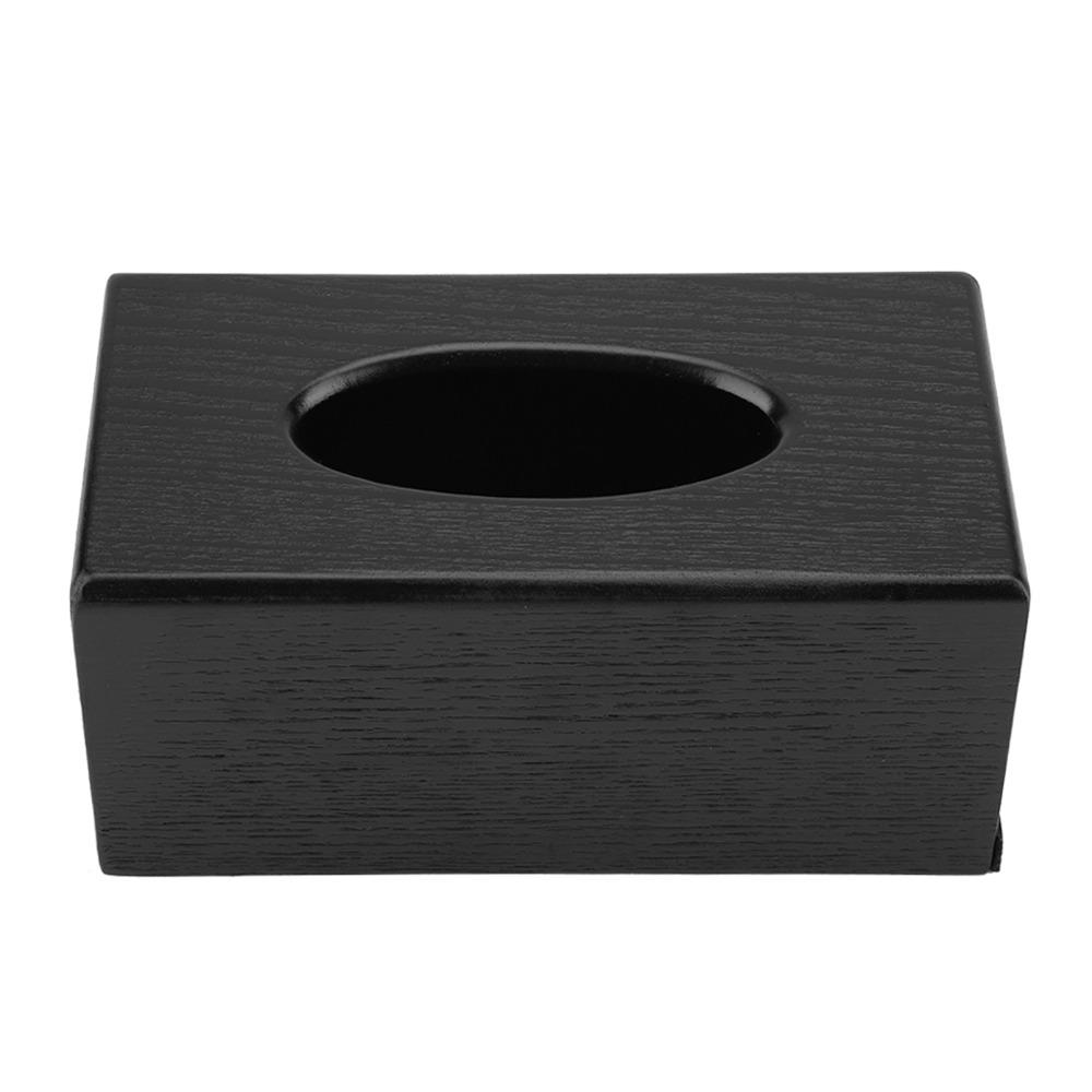 Rectangular Facial Tissue Holder Slide-Out Base Refillable Tissue Box Tissue Box Cover Bathroom