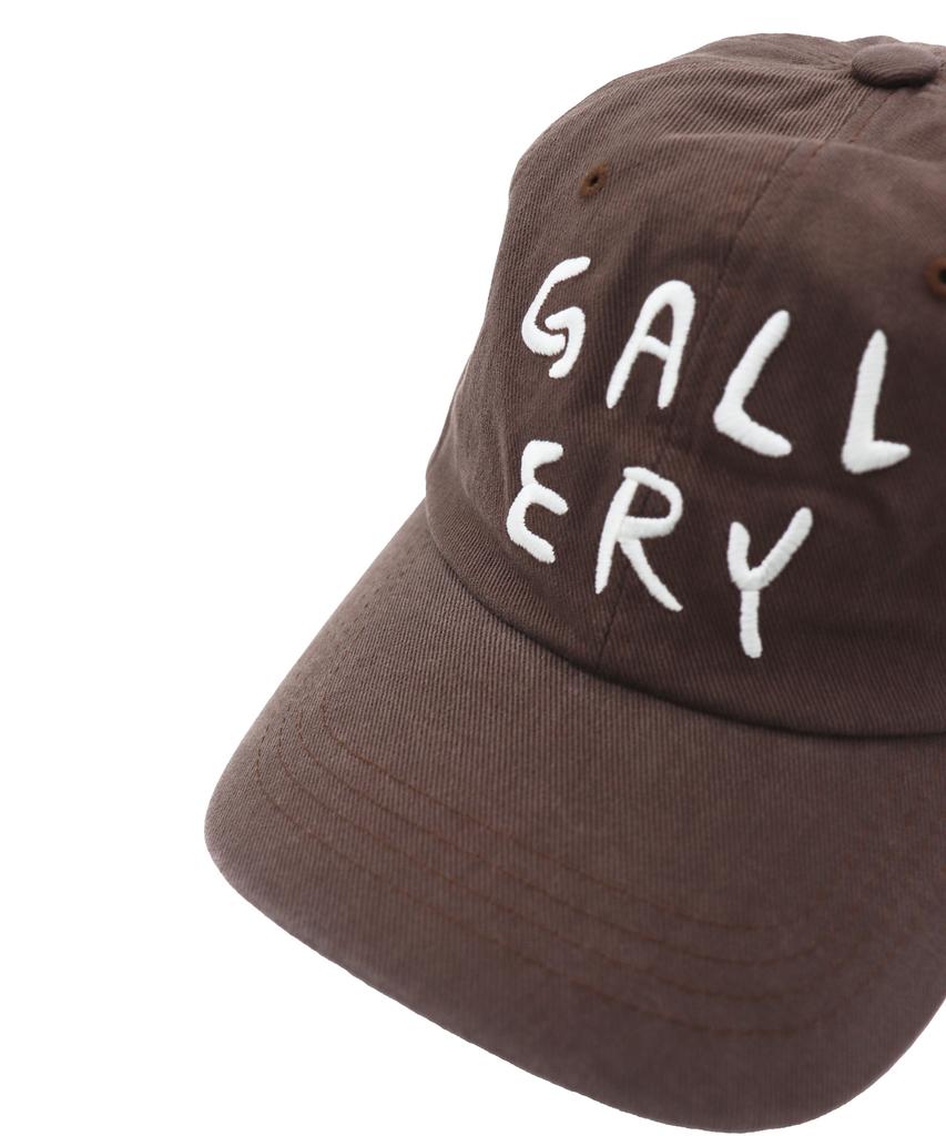 1011 GALLERY Gallery Logo Ball Cap - Brown