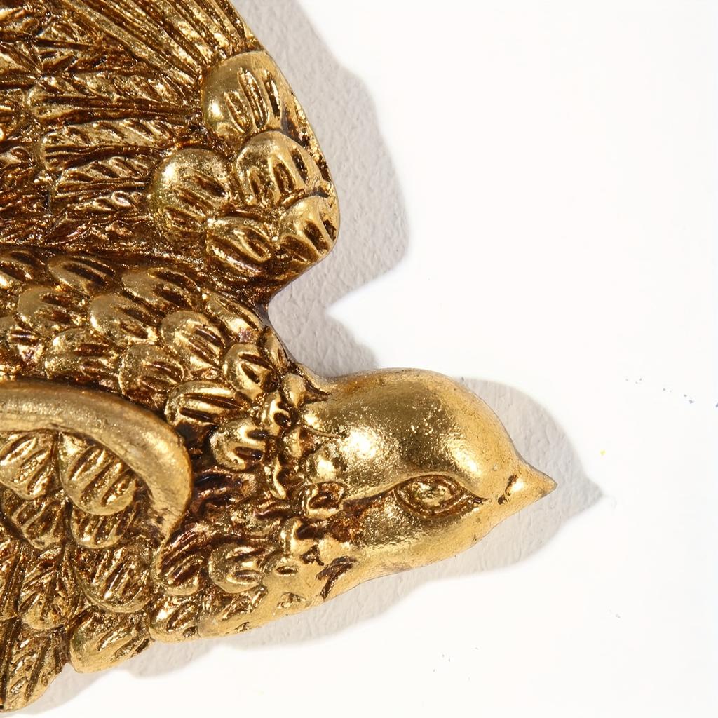 1PC Golden Bird Swallow wall decoration, resin handicrafts, living room background wall decoration, interior home decoration