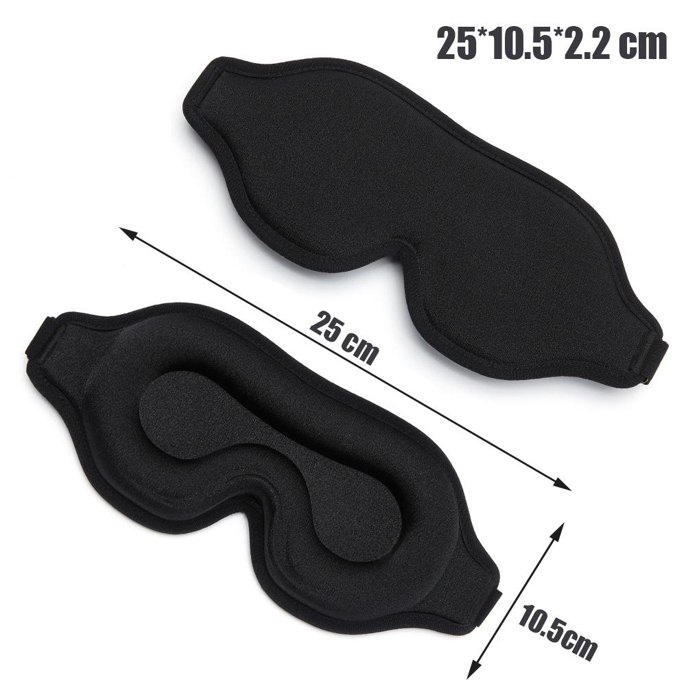 Silk Sleeping Mask Soft Smooth Eye Cover For Travel Rest Relax Sleep Aid Blindfold Shade Comfortable Night Use