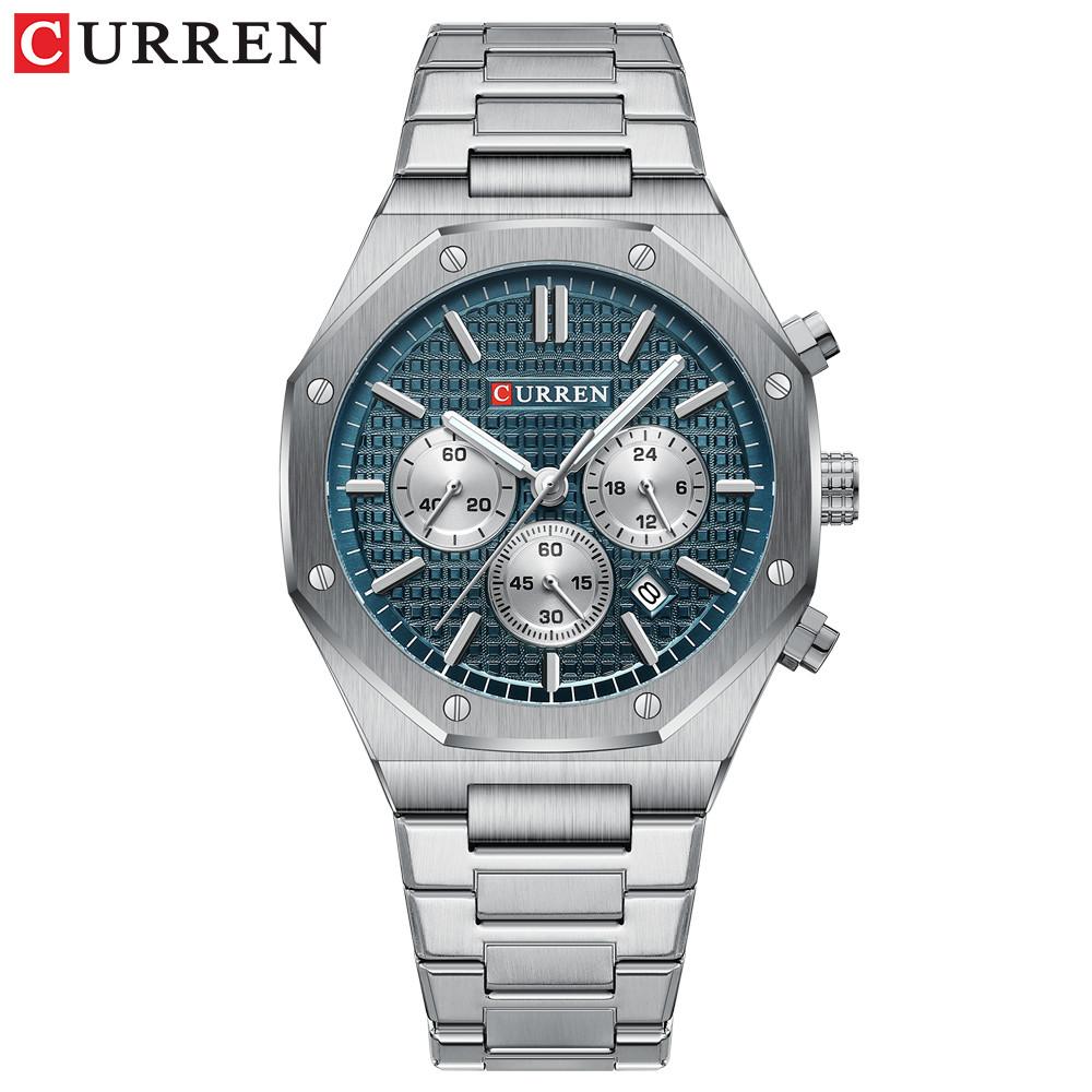 Top Brand Luxury Stainless Steel Waterproof Sport WristWatch Men Chronograph Watch Military Army Male Clock