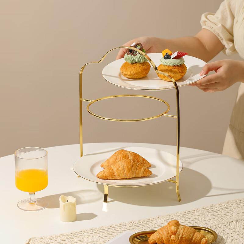 Nordic Ceramic 3-Tier Cake Display Stand