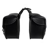 A Pair Motorcycle Saddle Bag Bike Side Storage Fork Tool Pouch Fit For Harley For Dyna For Wide Glide Efi Fxdwg