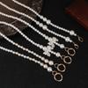 Cute 100-120Cm Purse Pearl Strap Beaded Chain Replacement Bag Pearl Chain Diy Bag Accessory Handbag