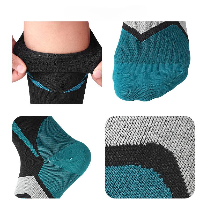 New Compression Socks Outdoor Cycling Mountaineering Marathon Running Sports Pressure Socks Men's and Women's Stockings Leg Guards Sports Socks