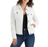 Geacă damă Wrangler denim stretch bej/alb