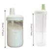 Transparent Milk Plastic Cup 500/850ml Large Capacity Water Bottle Water Straw Bottles  Juice