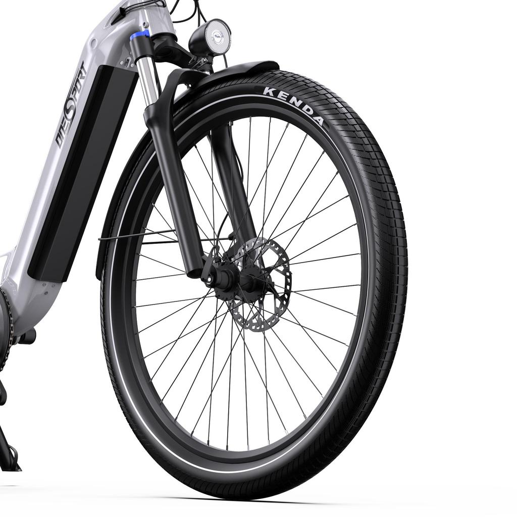ONESPORT OT05 Electric Bike - 250W Motor, 120km Range, 27.5" Wheels, Shimano 7-Speed, Torque Sensor, IPX5 Waterproof"