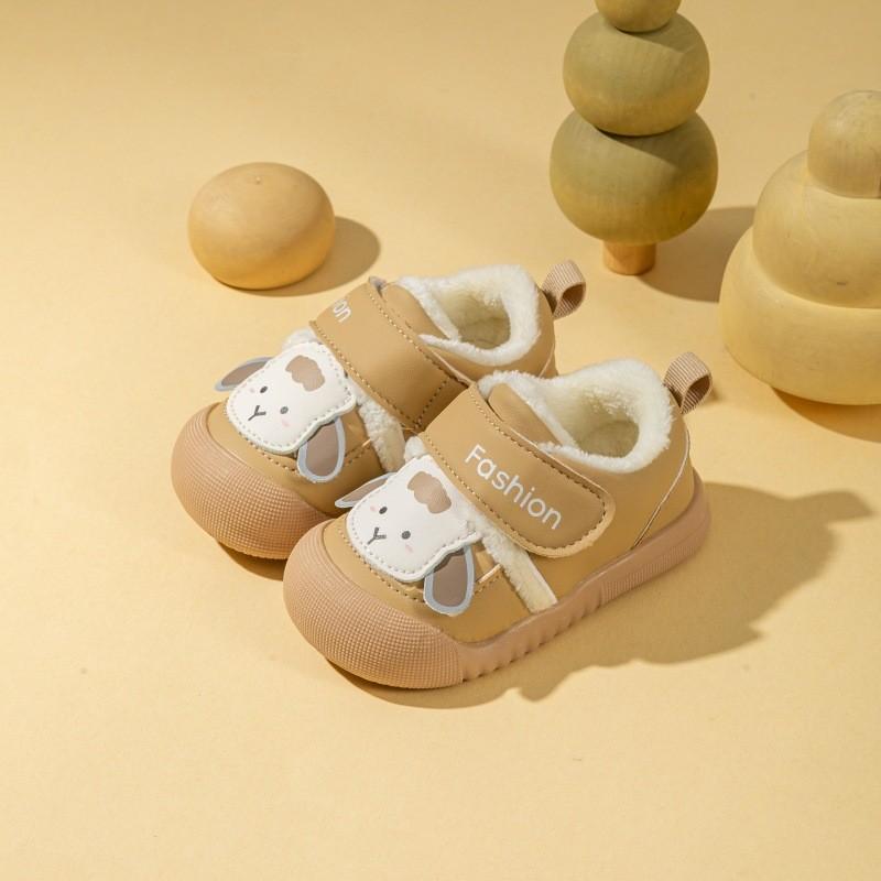 

Baby Baby Shoes For 03 Years With Nonslip Sole And Warmth For Winter Play 16 хакі