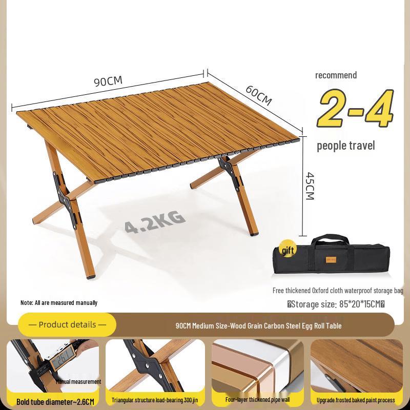 OIMG Outdoor Folding Camping Table