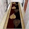 Retro Bodhi Leaf Runner Rug, Non-slip & Easy to Clean Entryway Hallway Mat, Carpet for Bedroom Kitchen, Home Decor