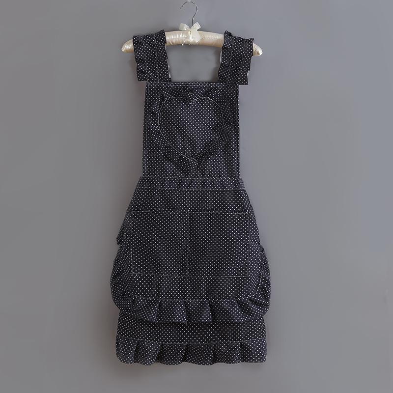 Cute Fashionable Princess Dress Apron Women’s New Korean Trend Kitchen Cooking Apron Breathable Anti-Stain Work Wear