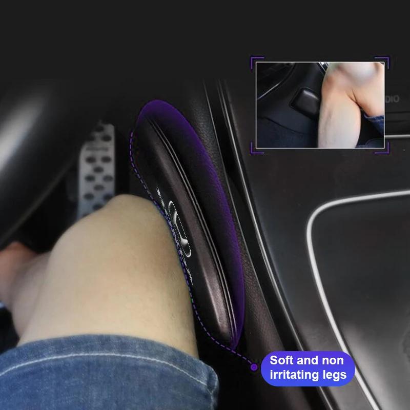 Car Knee Cushion Comfortable Soft Elbow Pad Pillow PU Center Console for Honda Accord Odyssey Civic CRV Inspire Crider City Jade akn256