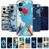 For Oppo Realme P3 Ultra 5G Case Ultra-light Texture Silicone Soft Shell Brand New Style Cool Scenery Cute Little Animals Case