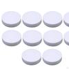 10 Pieces Foam Cylinders ,White ,Painting Supplies, Carving Craft Material Circles for Crafts