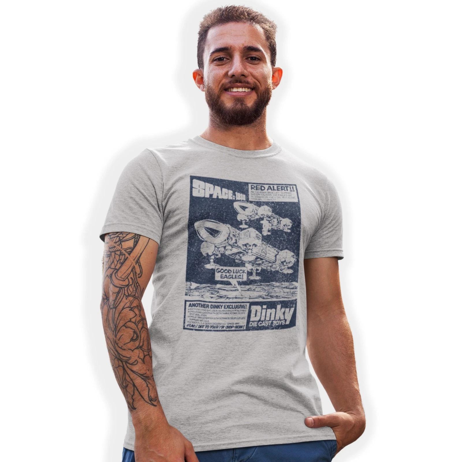 Space 1999 Eagle T-Shirt Dinky Die Cast Toys Nostalgia Birthday Gift S