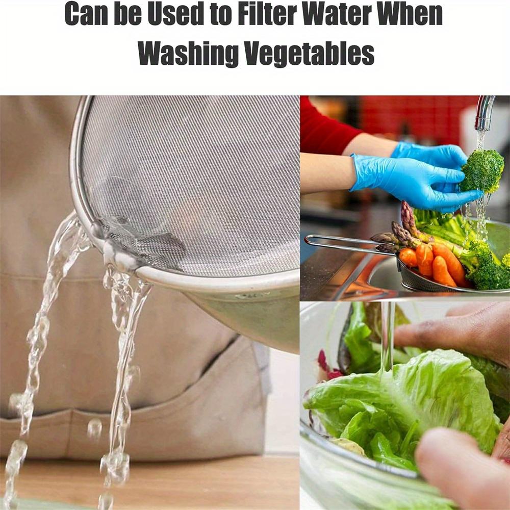 3pcs/pack Splatter Screen for Cooking Stainless Steel Grease Guard for Frying Pan Ultra Fine Mesh Lids Set of 3(10", 11.5", 13")