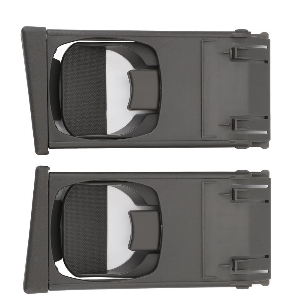 2Pcs Dashboard Cup Holder 25042561‑TGK707 Versatile Stylish Look Dash Cup Holder for Hilux Vigo 2005 To 2015 Grey