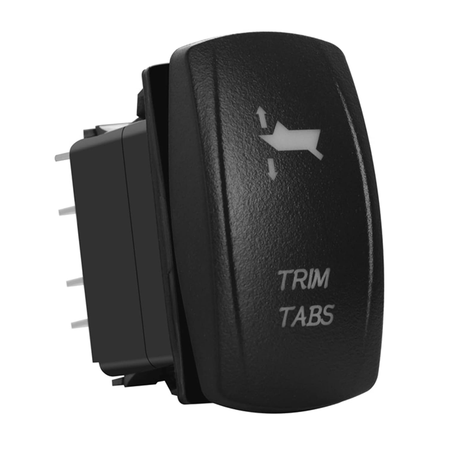 

Blue Led Trim Tabs Momentary Rocker Switch 7Pin Mom (ON)-Off-Mom (ON) DPDT Toggle Switch for Marine Boat Yacht Ship Waterproof 12V 24V