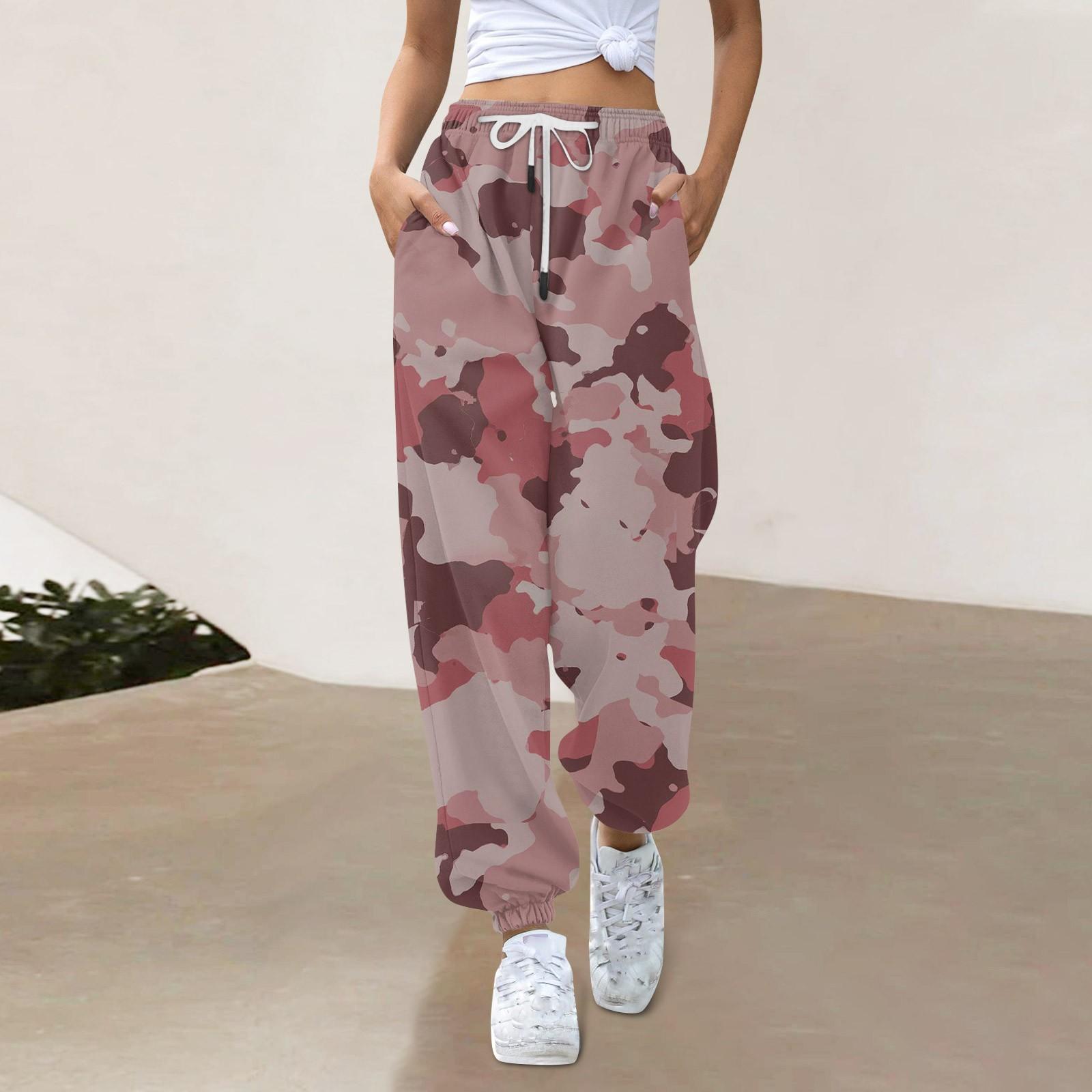 

Женские повседневные модные спортивные штаны Повседневные брюки с принтом M