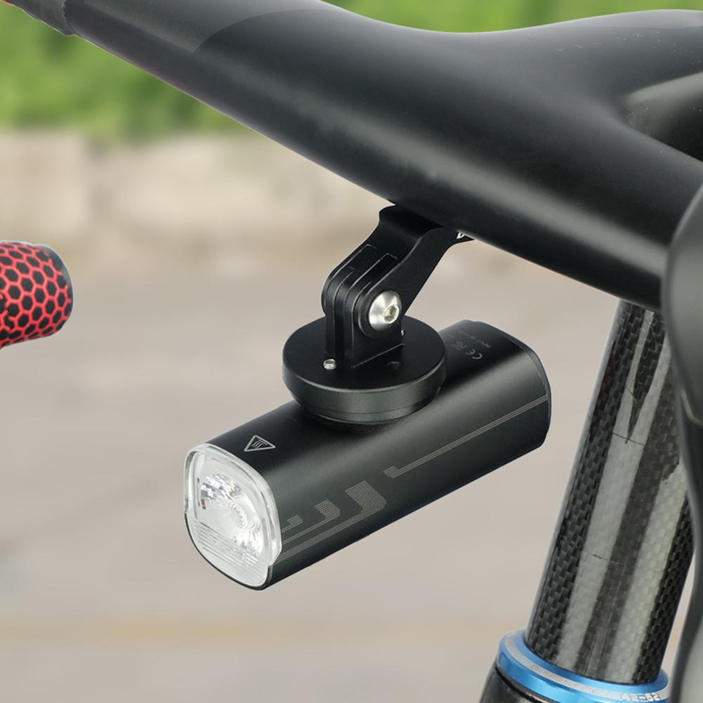 Bicycle Computer Headlight Extension Stand Bike Handlebar Extension Bracket Adapter Bicycle Headlight Holder for Sports Cameras