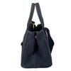 PRADA canvas Canapa Tote Bag denim blue Women Used