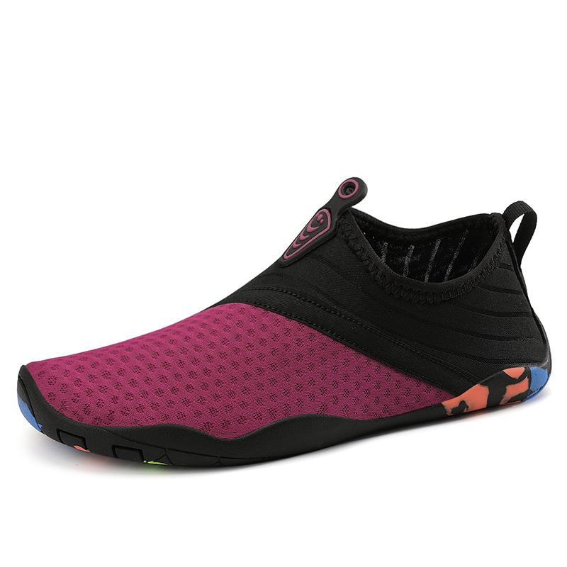 Beach shoes men's and women's snorkeling wading shoes soft-soled quick-drying swimming shoes non-slip and anti-cut sea shoes