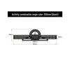360° Vernier Edge and Right Angle Ruler for Woodworking