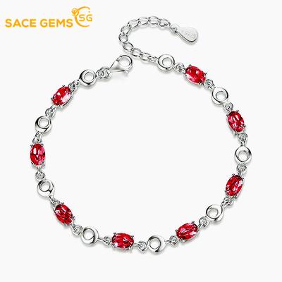 Zircon Bracelet Jewelry Geometric Bead Chain Link Bracelets Fashion Fine Wedding Gift for Girlfriend Women