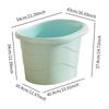 Baby Bath Bucket Tub Comfortable Thickened Sitting Up Shower Basin Bathroom