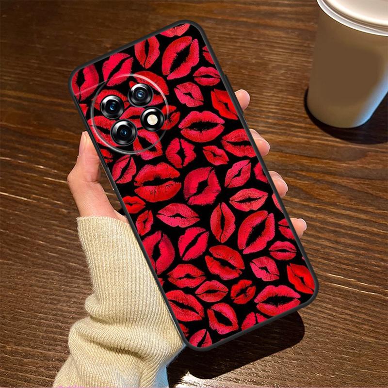 

Lipstick Love Fashion For OnePlus Nord CE 5 2 3 4 Lite N20 N30 Case For OnePlus 15 R 13 12 11 8T 10T 13T 12R 13R OnePlus 13R