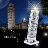 3D Puzzle Metallmodell Schiefer Turm von Pisa Kreatives Spielzeug