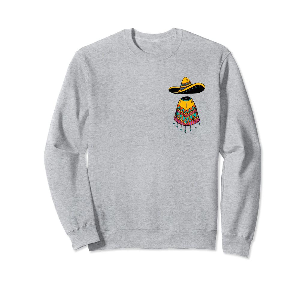 Cinco de Mayo Mexiko Kunstwerk Bekleidung und Mexikanische Hüte Sweatshirt -