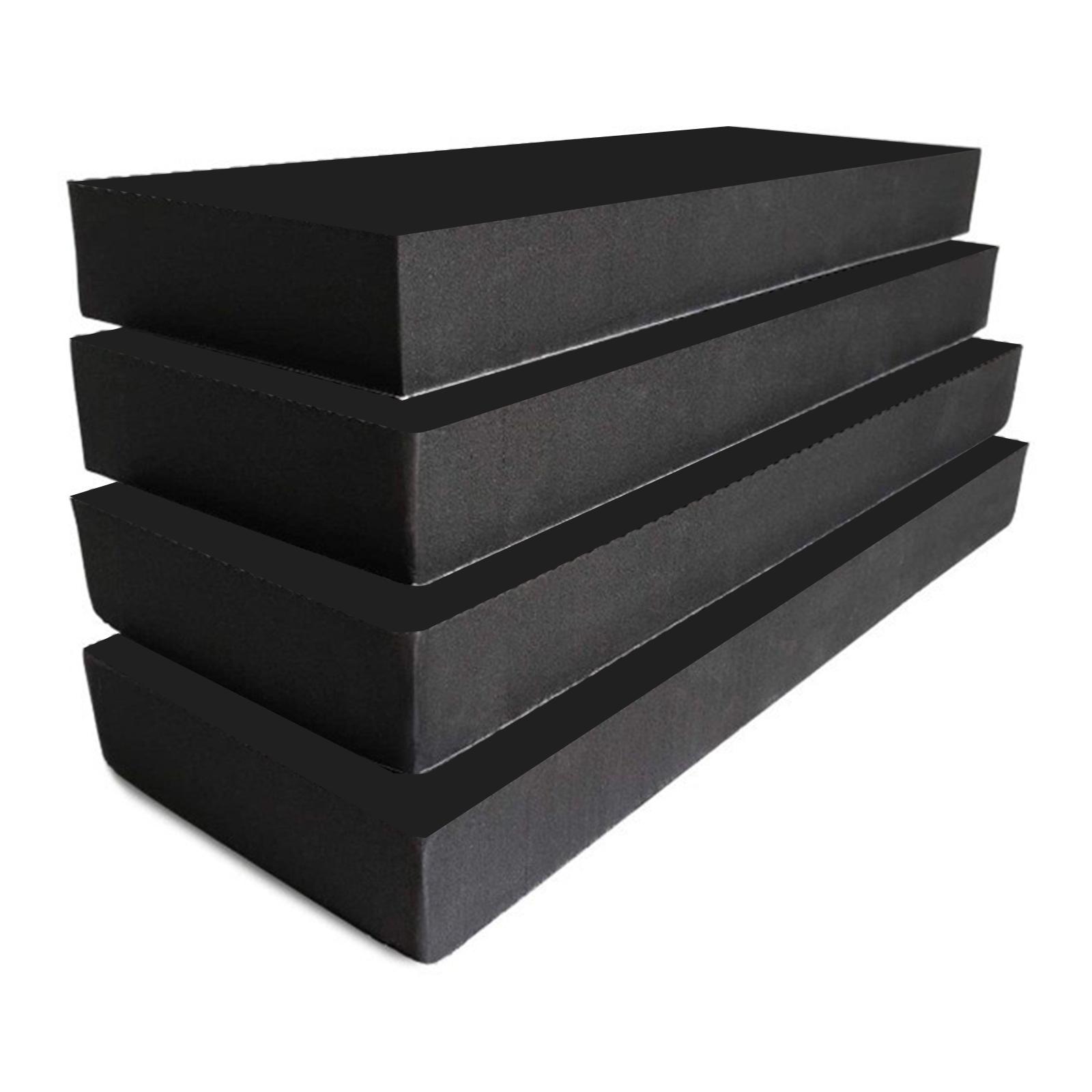 

Толстая водонепроницаемая защита для стены гаражной двери, угловой бампер, пенопластовый настенный угловой защитный стикер для автомобиля, набор из 4 шт. A чёрный