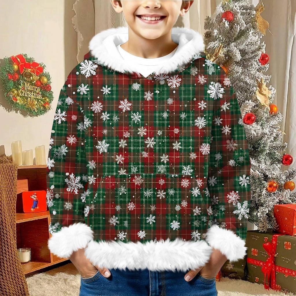 Children's Sweatshirt Girls Boys Long Sleeve Lightweight Casual Hoodie Loose Comfortable  Sweatshirt