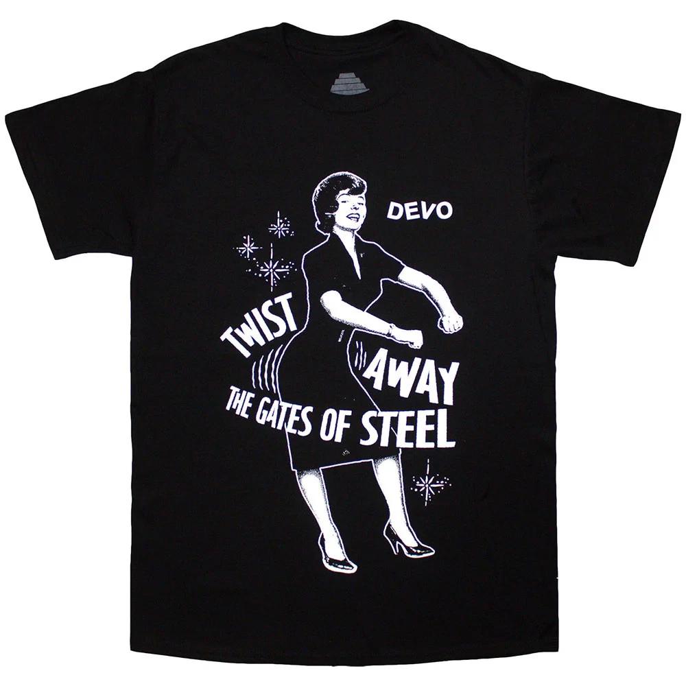Devo T-Shirt: Twist Away (Black) OFFICIAL NEW XL