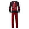 Christmas Prints Family Matching Long Sleeve Tops+Pants Set Family Matching Sets