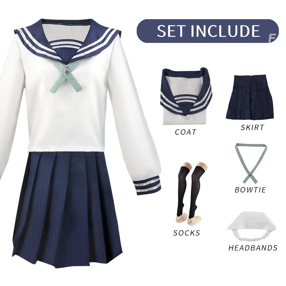 Amanai Riko Cosplay Costume Game  Anime UniformHalloween Costumes Men Game Character Outfits S